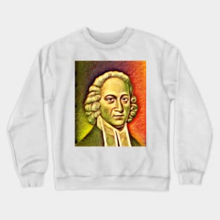 Jonathan Edwards Snow Portrait | Jonathan Edwards Artwork 15 Crewneck Sweatshirt